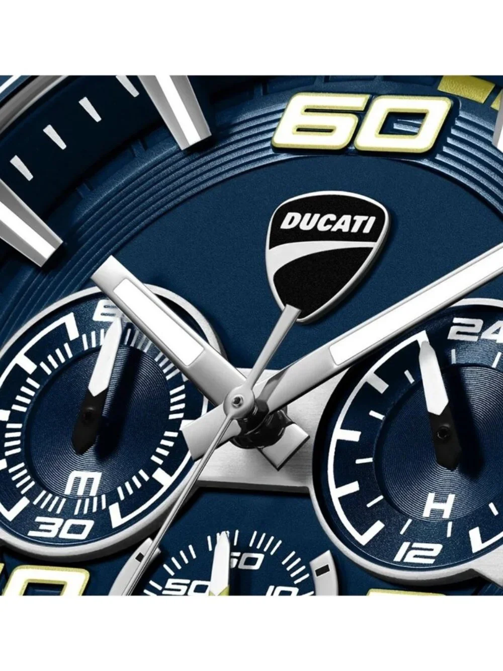 NWT Ducati Chronograph Quartz Blue Dial Men's Watch